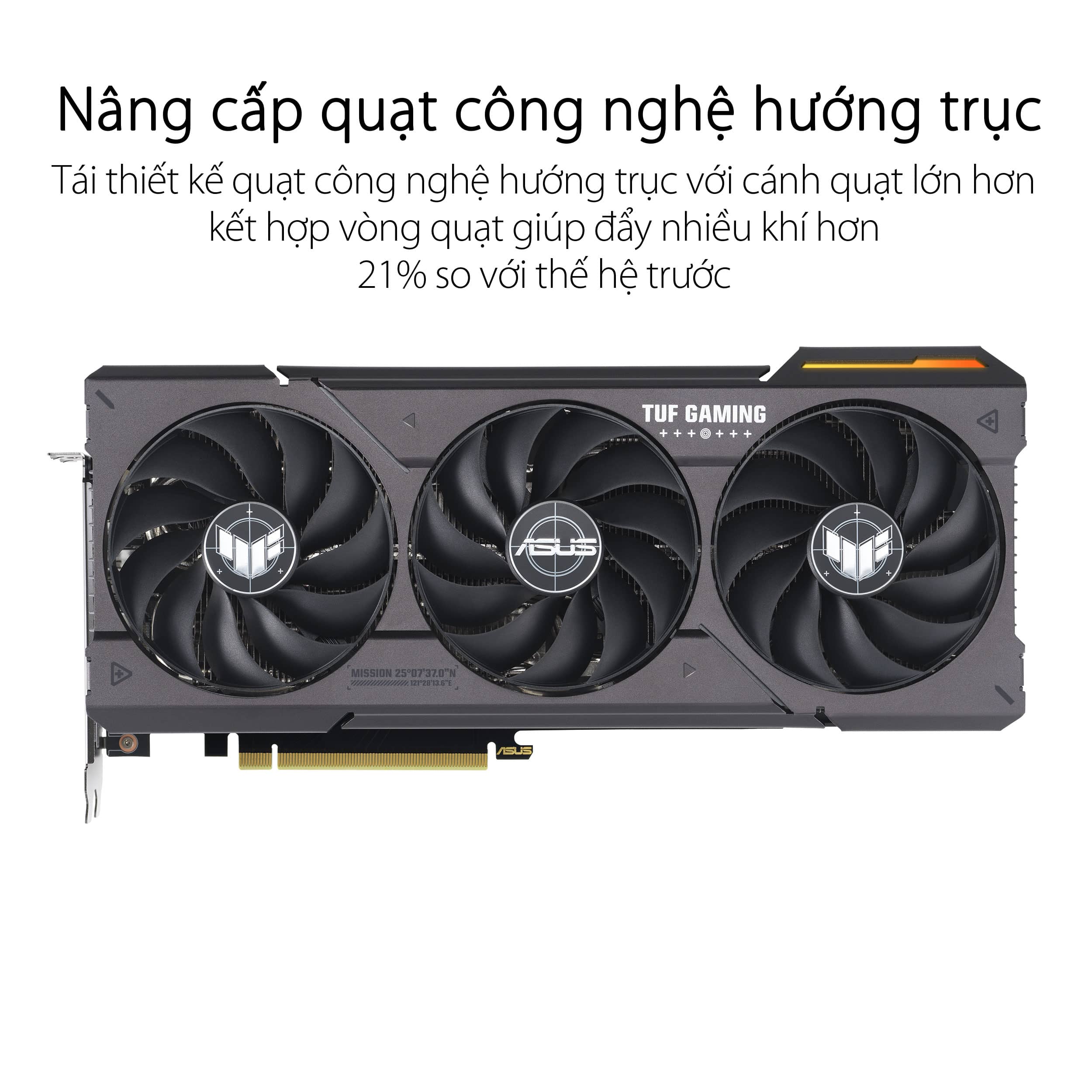 Card màn hình Asus TUF-RTX 4060 Ti-O8G-GAMING