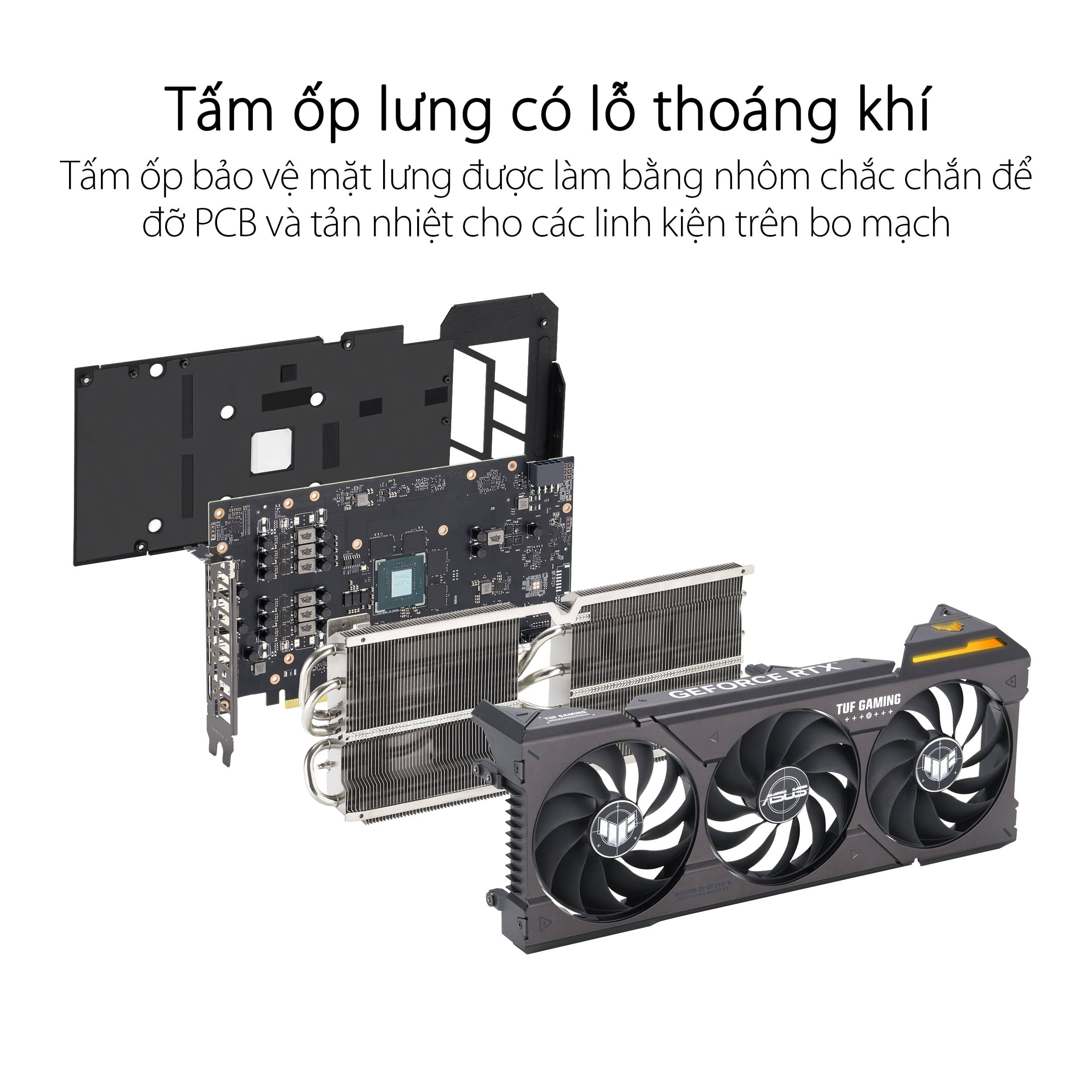 Card màn hình Asus TUF-RTX 4060 Ti-O8G-GAMING