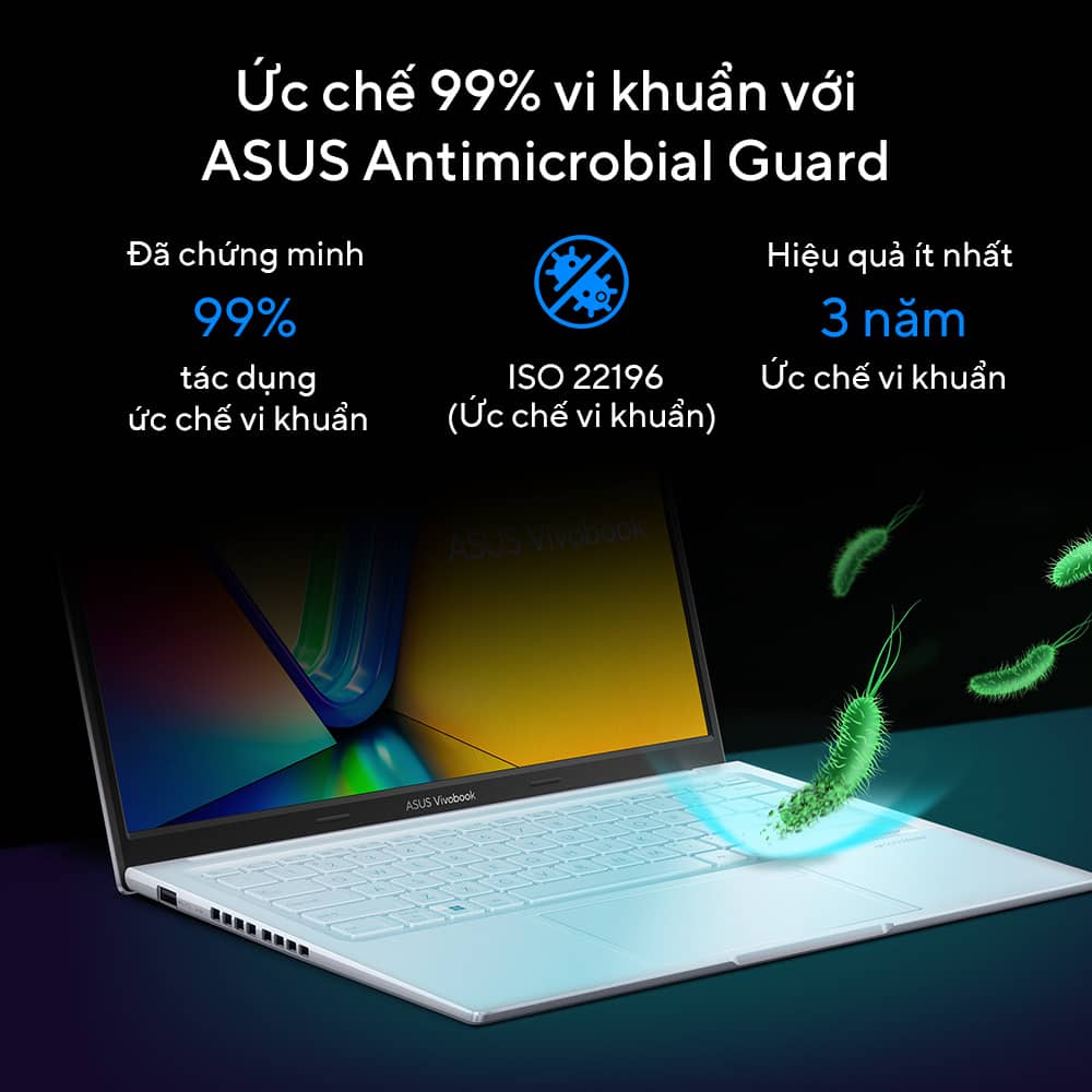 Laptop Asus VivoBook S3405VA-KM071W (i9 13900H/16GB RAM/512GB SSD/14 2.8K OLed/Win11/Đen)