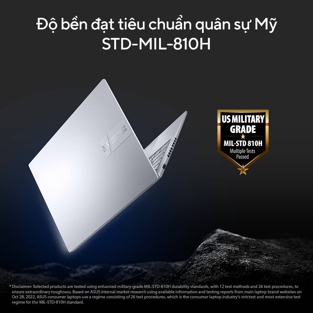 Laptop Asus VivoBook S3405VA-KM071W (i9 13900H/16GB RAM/512GB SSD/14 2.8K OLed/Win11/Đen)