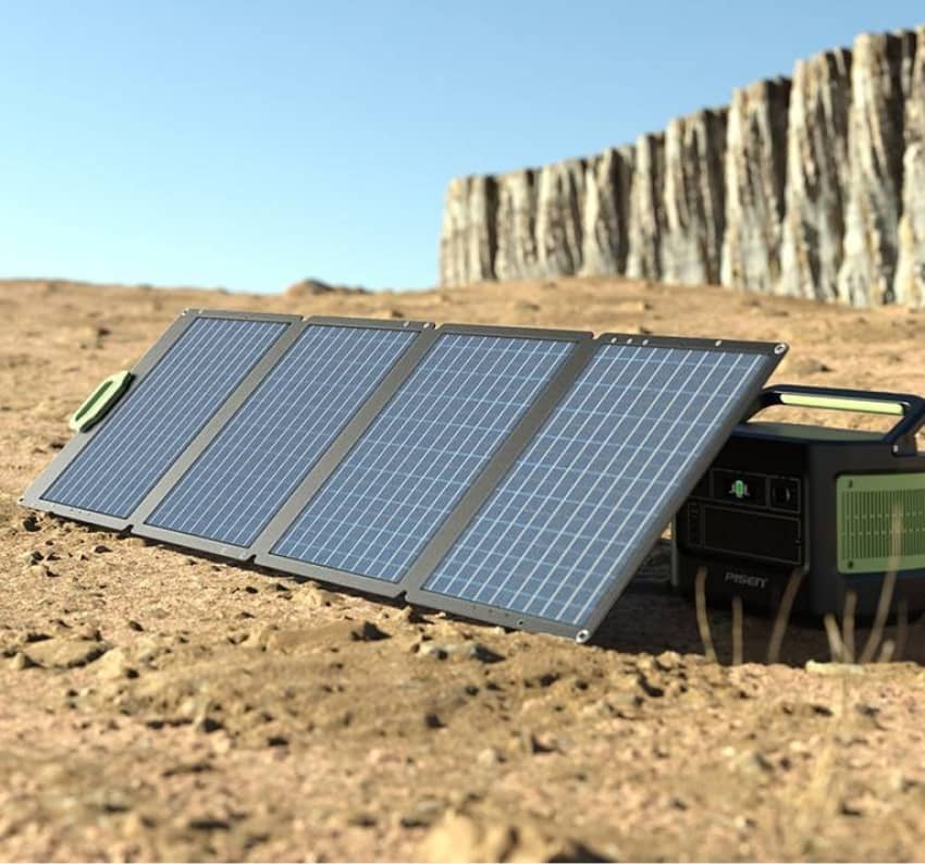 Tấm Pin năng lượng mặt trời di động PISEN PETC-SE6.5 100W 18V for 1000w/700w/600w…