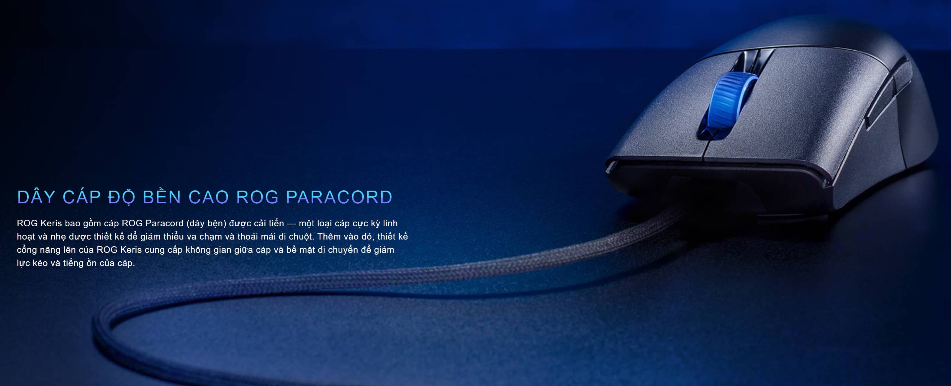 Chuột Asus ROG Keris (USB/RGB/màu đen)