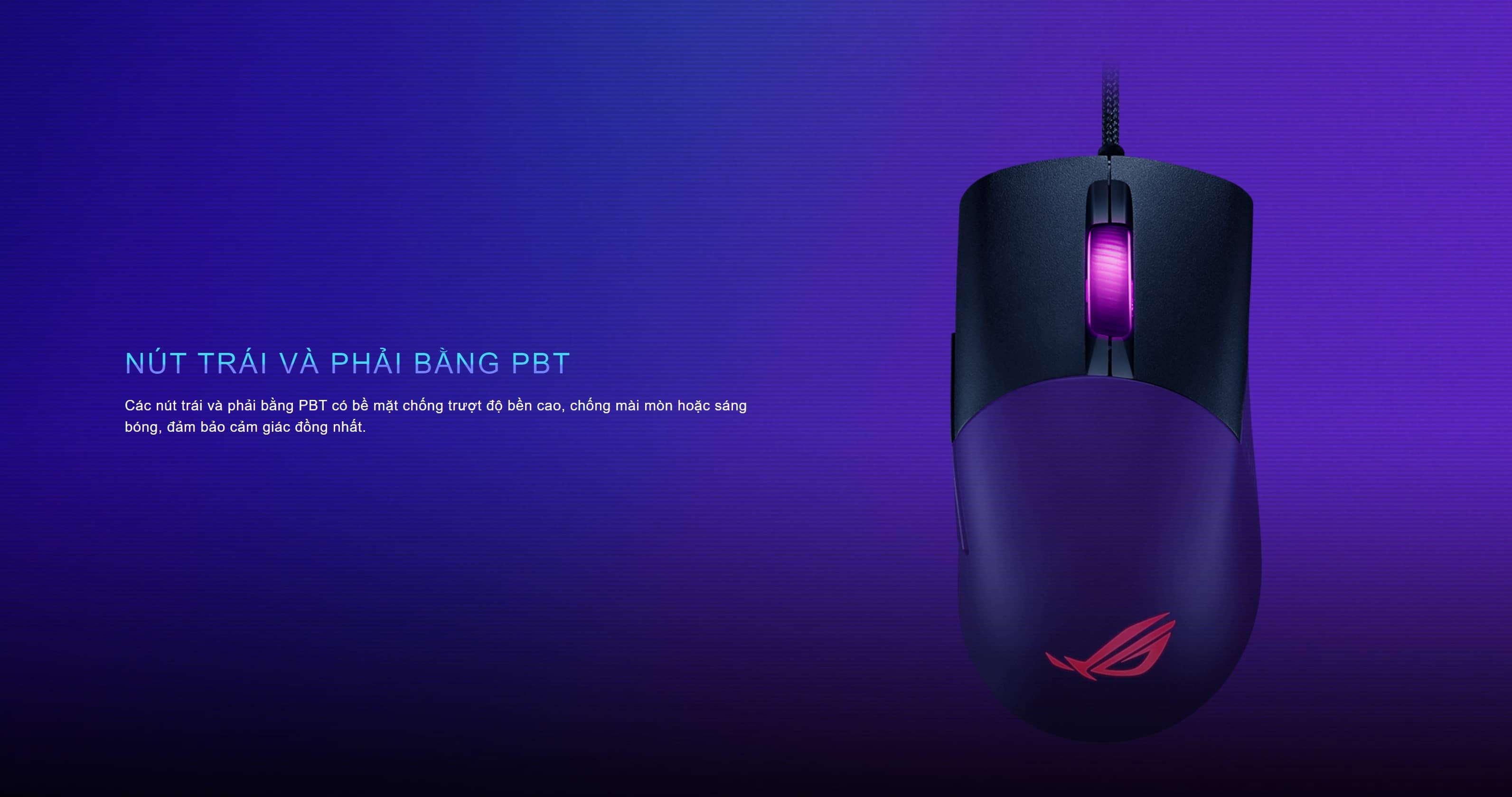 Chuột Asus ROG Keris (USB/RGB/màu đen)