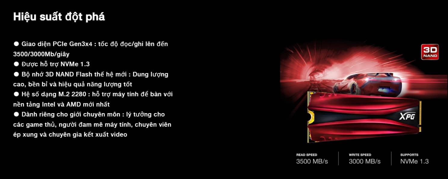 Ổ cứng SSD Adata GAMMIX S11 Pro