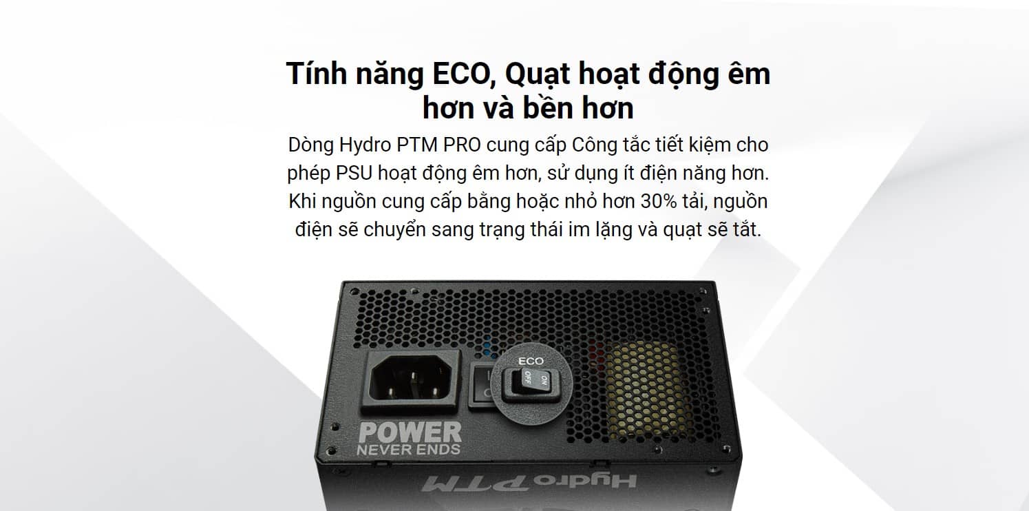 Nguồn FSP Power Supply Model HPT2-1000M / PPA10A2802 1000W ( 80 Plus Platinum/ Màu Đen)