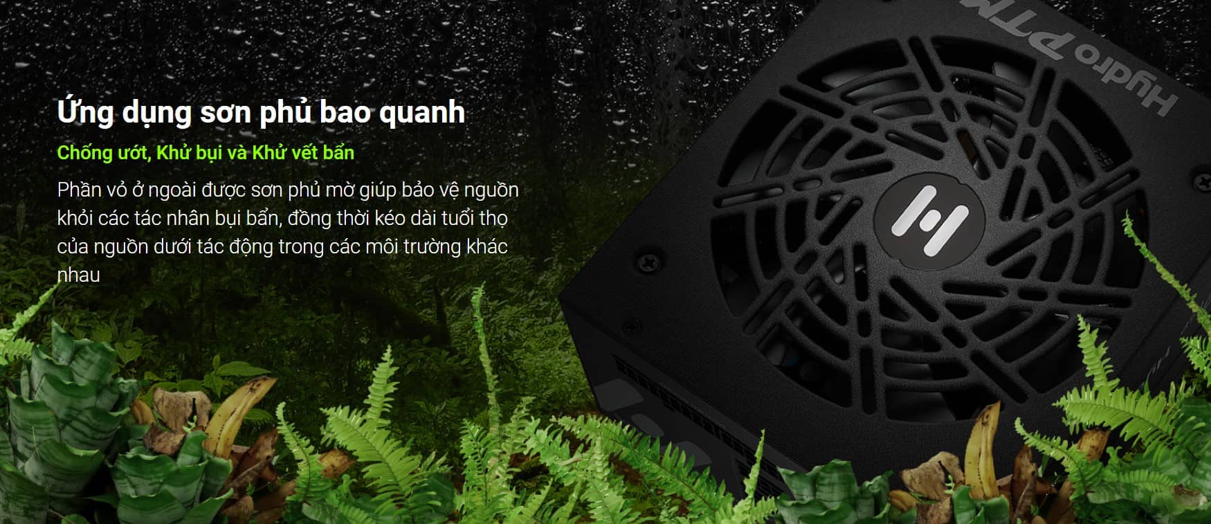 Nguồn FSP Power Supply Model HPT2-1000M / PPA10A2802 1000W ( 80 Plus Platinum/ Màu Đen)