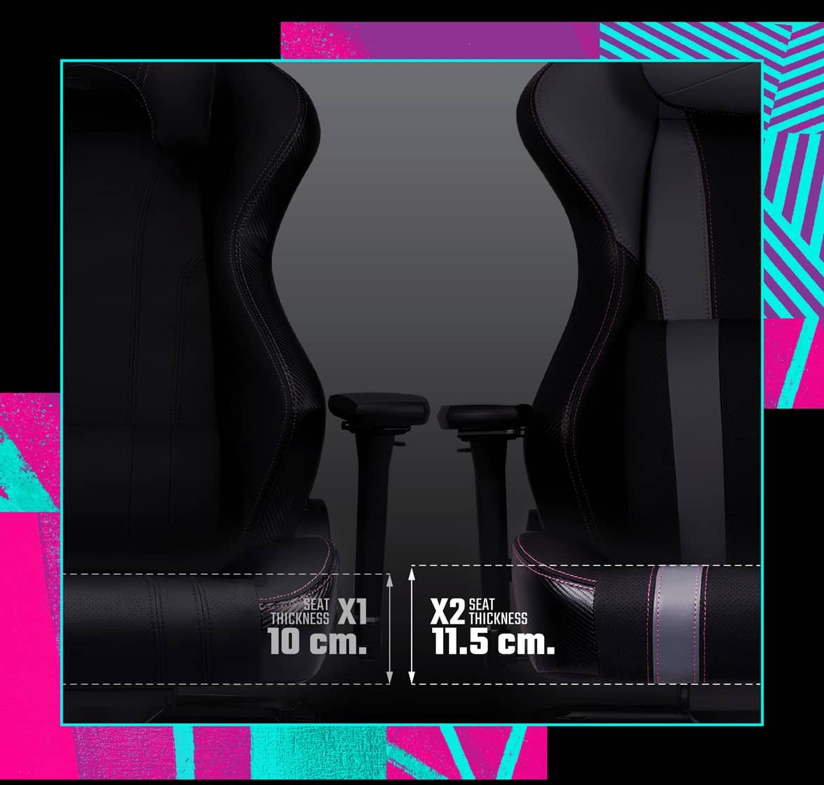 Ghế Gamer Cooler Master CALIBER X2 CAMMY SF6 GAMING CHAIR ảnh 6