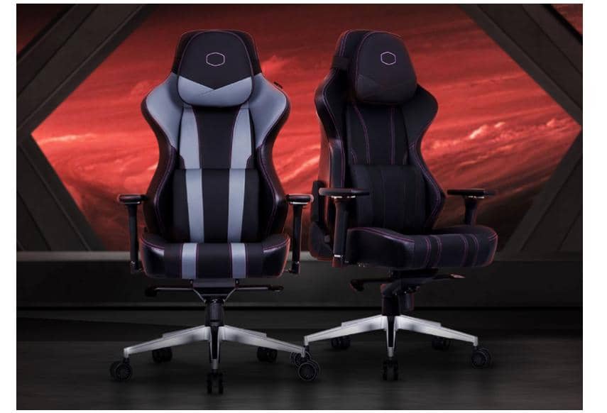 Ghế Gamer CoolerMaster Caliber X2C Gaming Chair Black 2