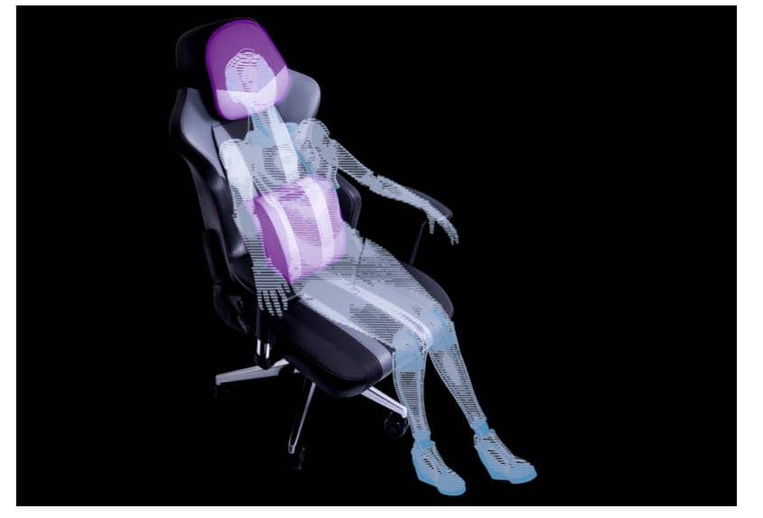 Ghế Gamer CoolerMaster Caliber X2C Gaming Chair Black 3