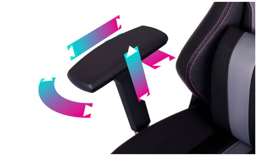 Ghế Gamer CoolerMaster Caliber X2C Gaming Chair Black 9