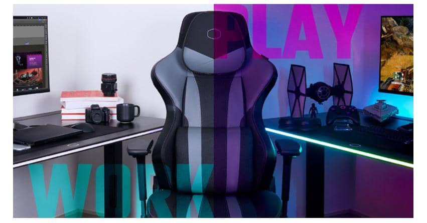 Ghế Gamer CoolerMaster Caliber X2C Gaming Chair Black