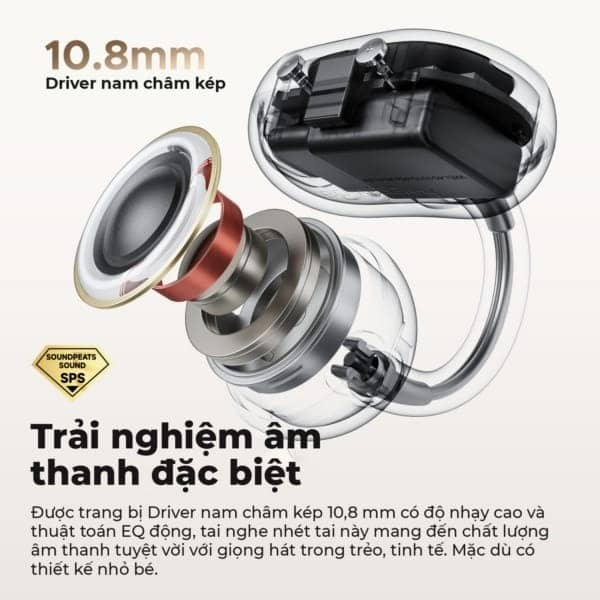Tai nghe Bluetooth SoundPEATS POP Clip 7