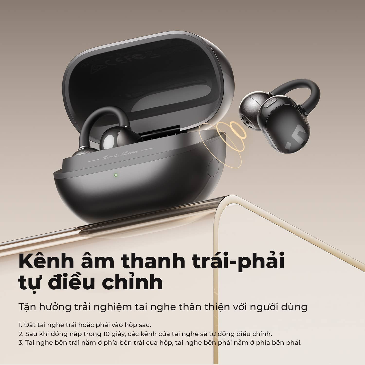 Tai nghe Bluetooth SoundPEATS POP Clip 6