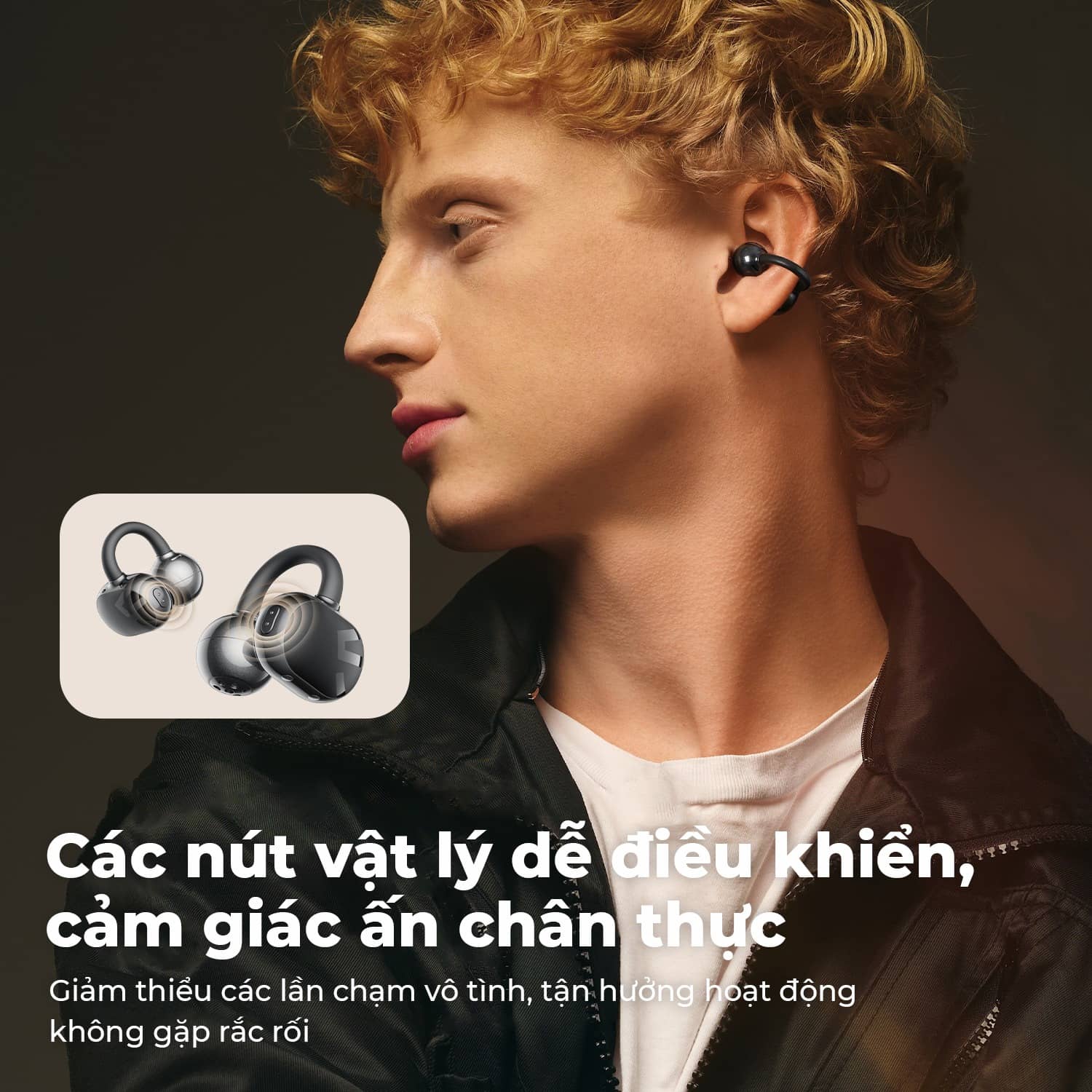 Tai nghe Bluetooth SoundPEATS POP Clip 5