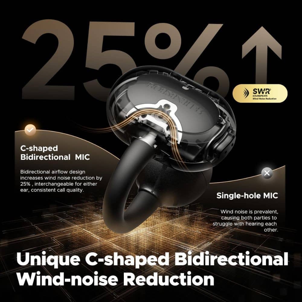 Tai nghe Bluetooth SoundPEATS POP Clip 3