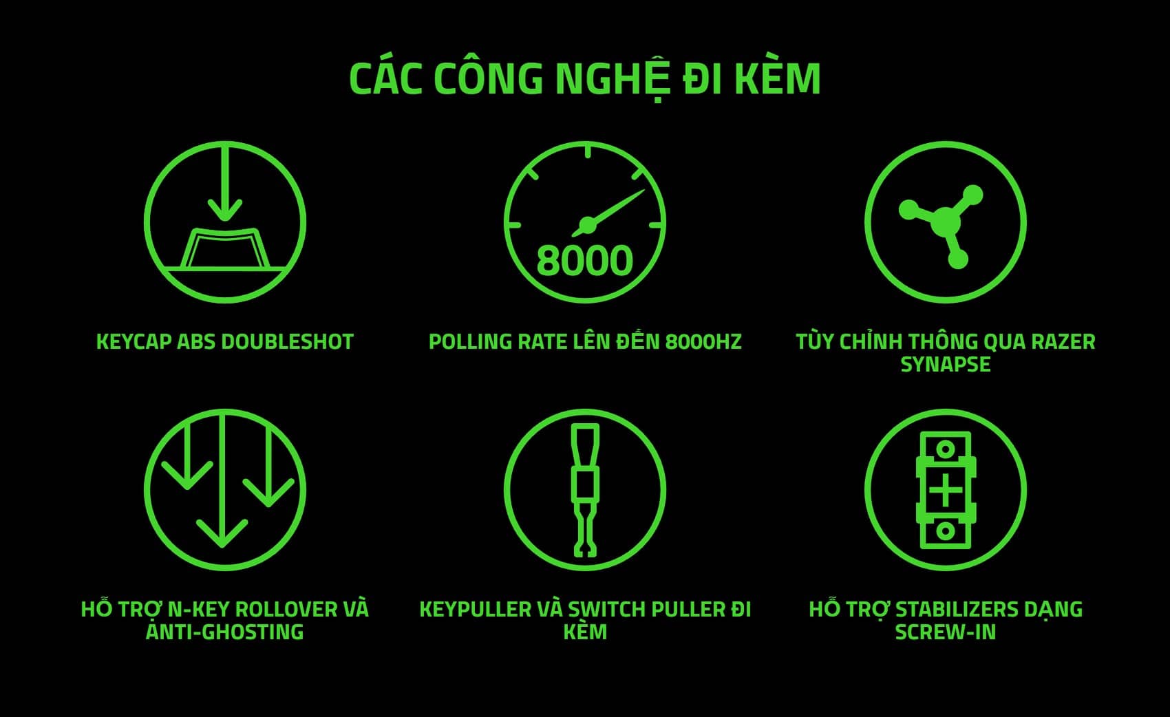 Bàn phím cơ có dây Razer BlackWidow V4 75% RGB