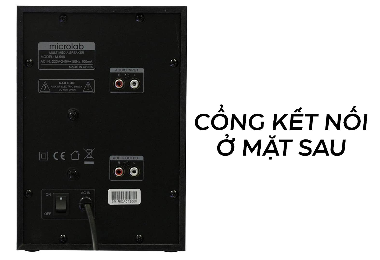 Loa Microlab M590 - 2.1