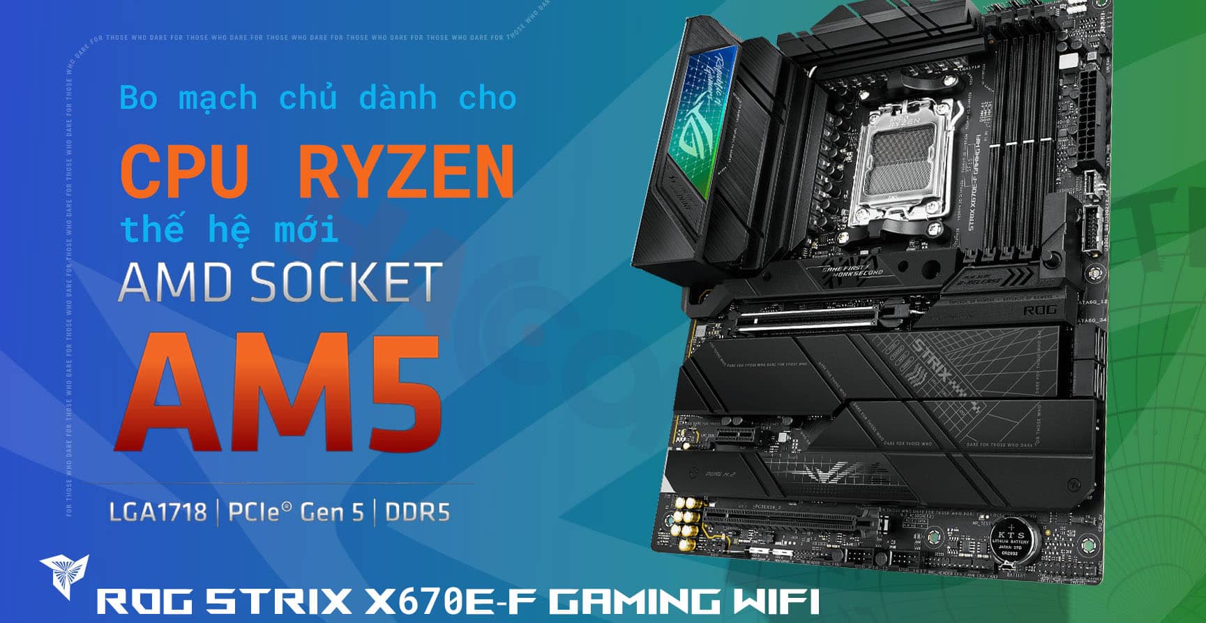 Mainboard ASUS ROG STRIX X670E-F GAMING WIFI