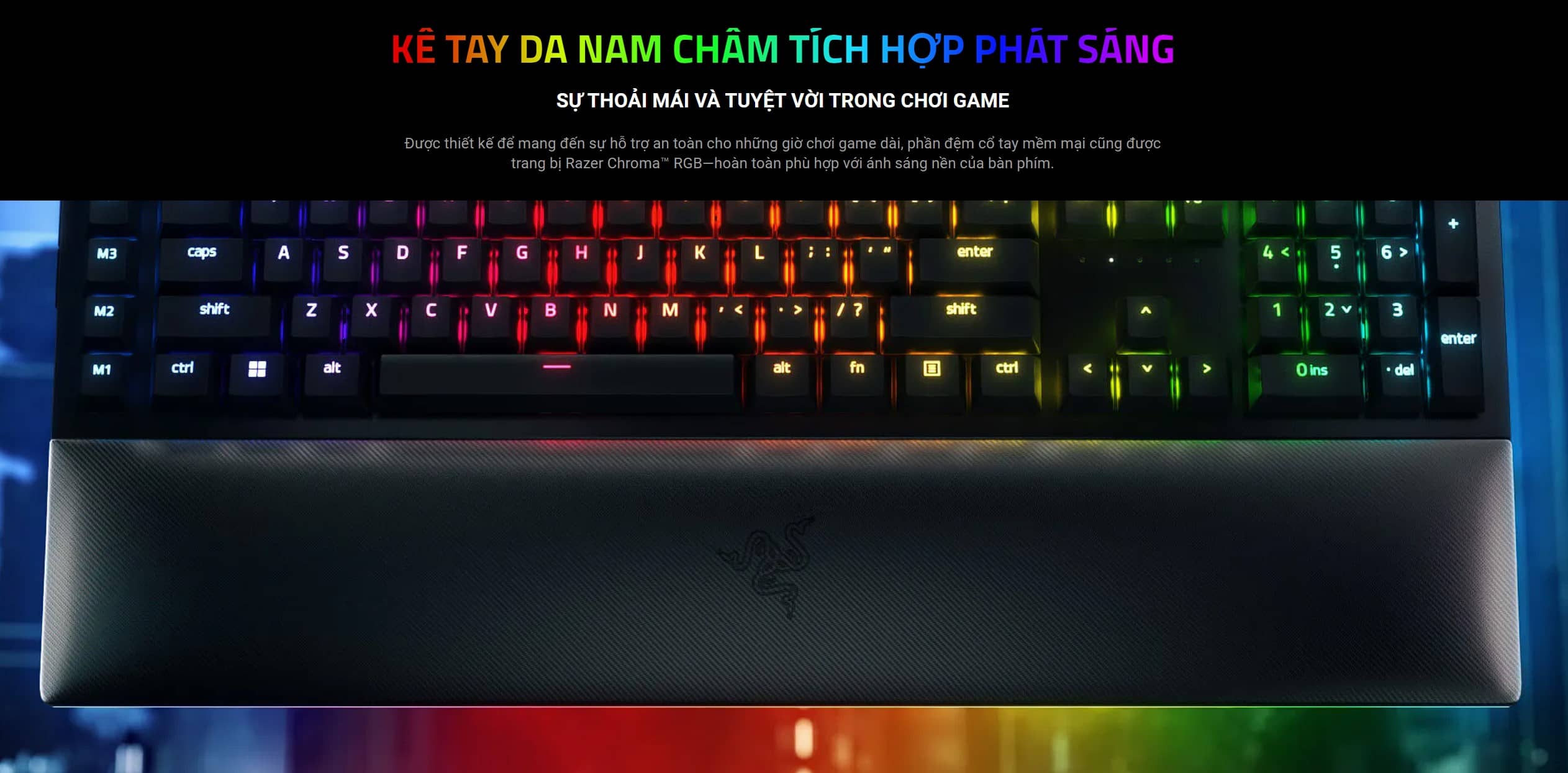 Bàn phím cơ gaming có dây Razer BlackWidow V4 Pro