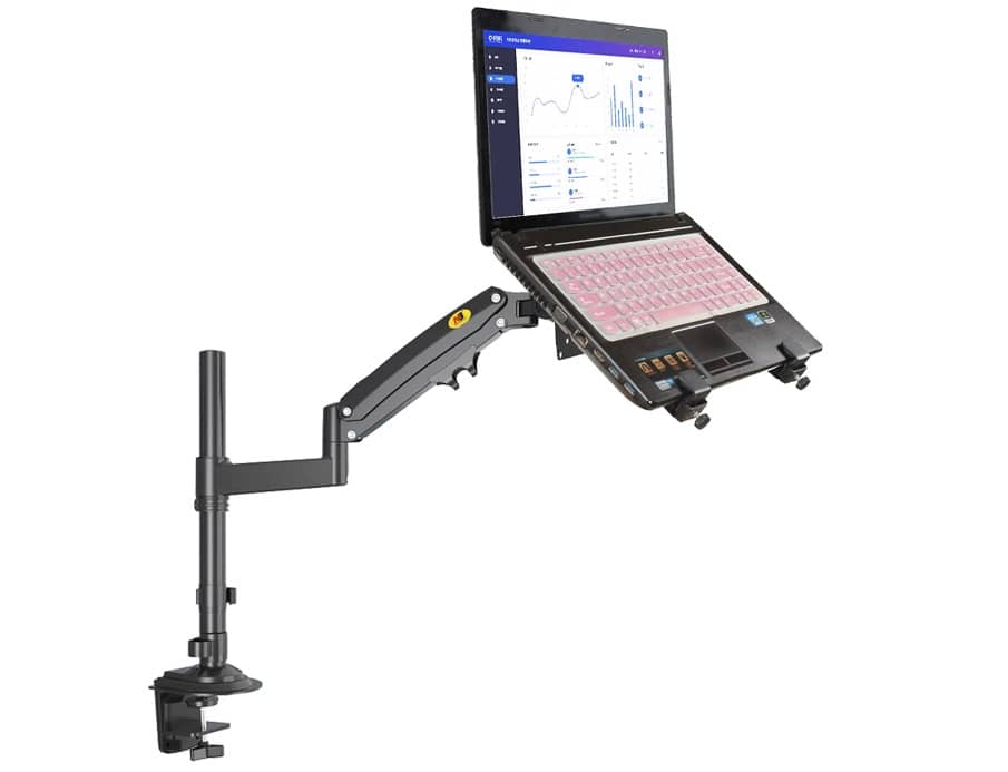 Giá đỡ, kẹp Laptop/Máy tính bảng(10-19inch) Ergotek EP9 màu đen - Dung với giá treo màn hình North Bayou