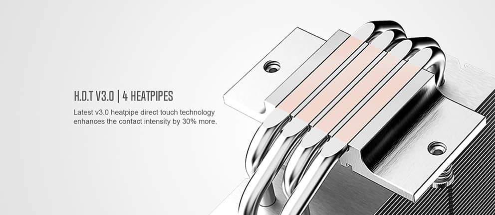 Tản nhiệt khí ID-Cooling CPU SE-214-XT ARGB White