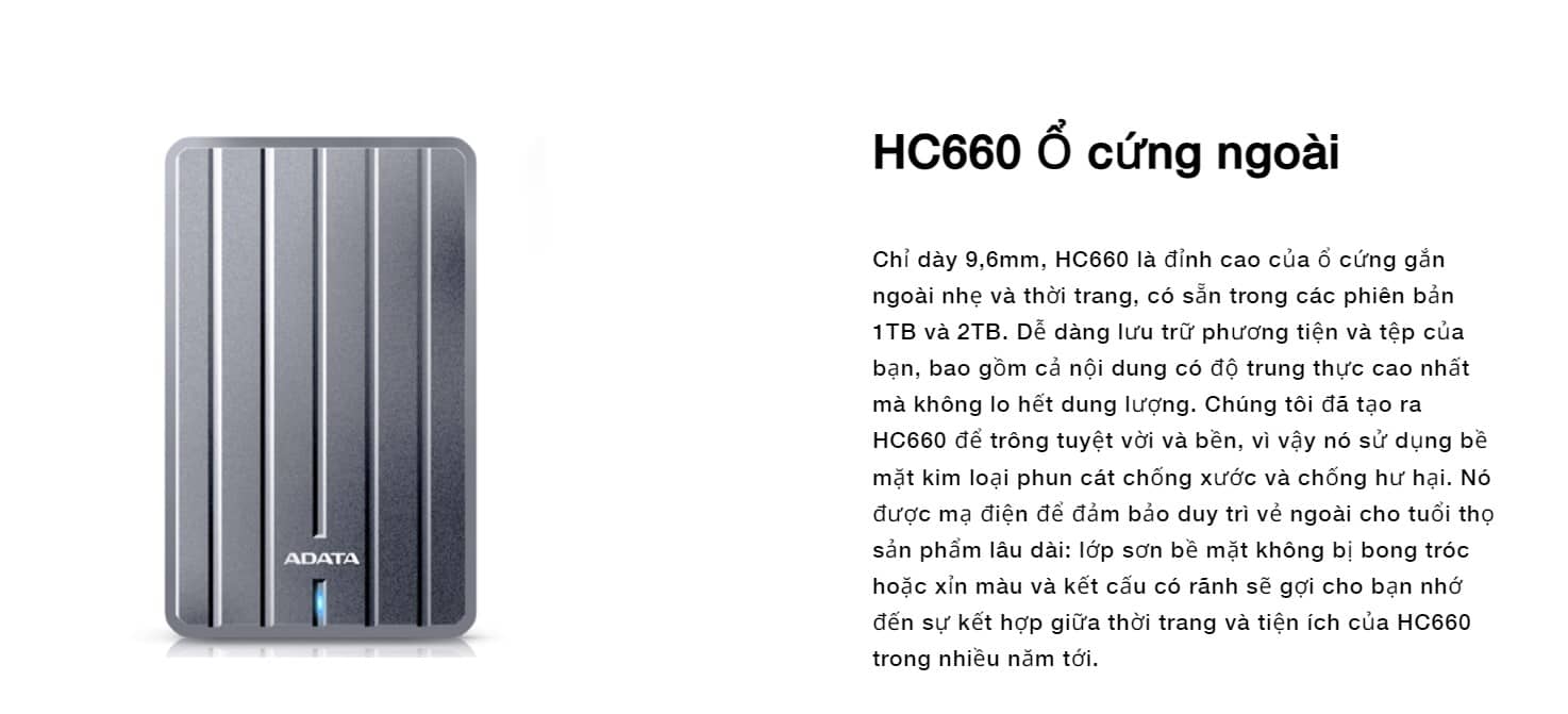 Ổ cứng di động Adata HC660