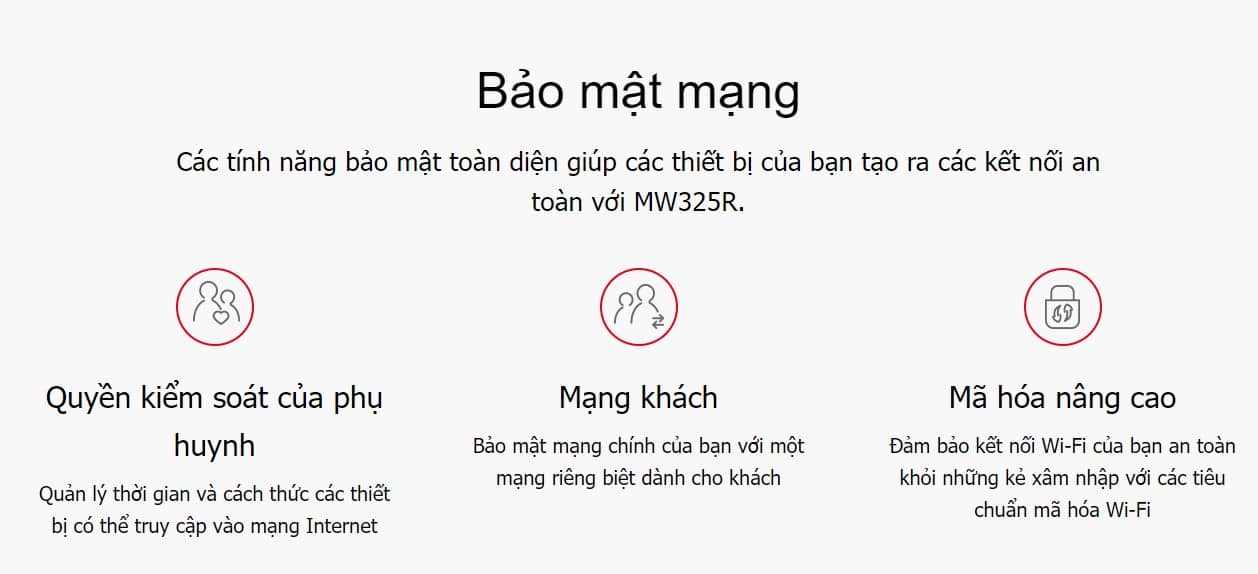 Bộ Phát Wifi Mercusys MW325R Chuẩn Tốc Độ 300Mbps