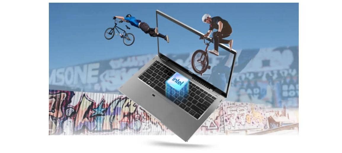 Laptop Acer Aspire 5 Spin 14 A5SP14-51MTN-573X (NX.KHKSV.002) (i5 1335U/16GB RAM/512GB SSD/14.0inch WUXGA IPS/Cảm ứng/ Bút/Win11/ Xám) ảnh 3