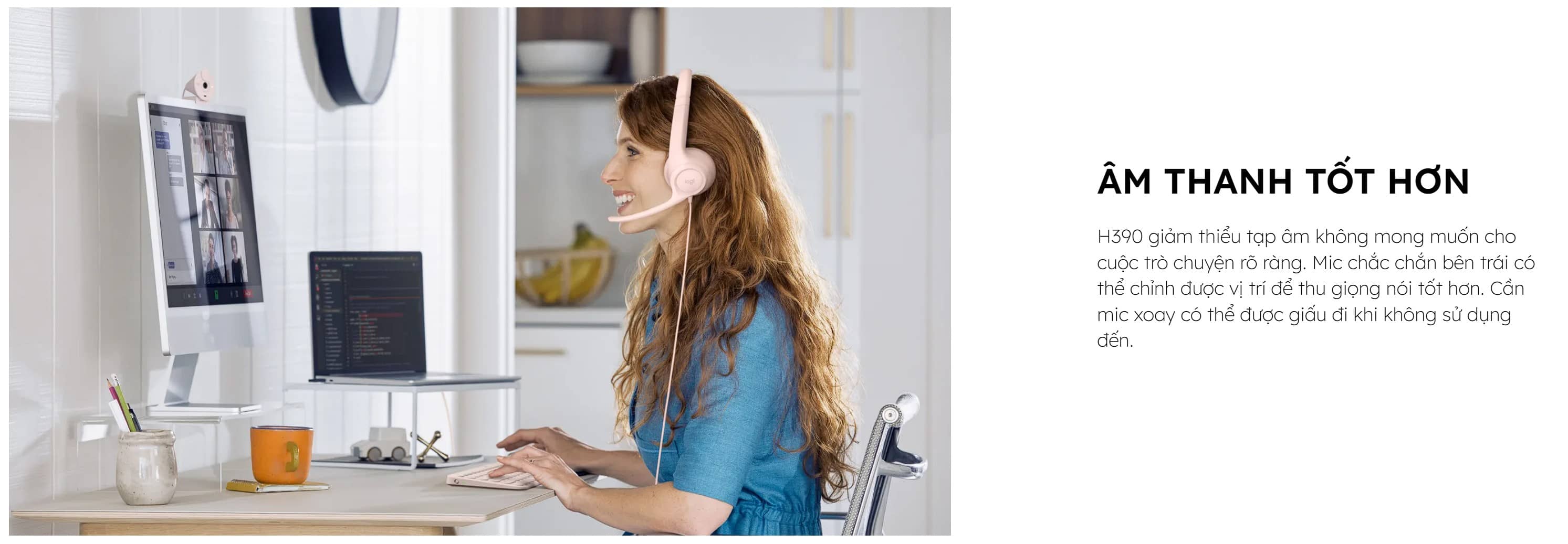 Tai Nghe Logitech H390