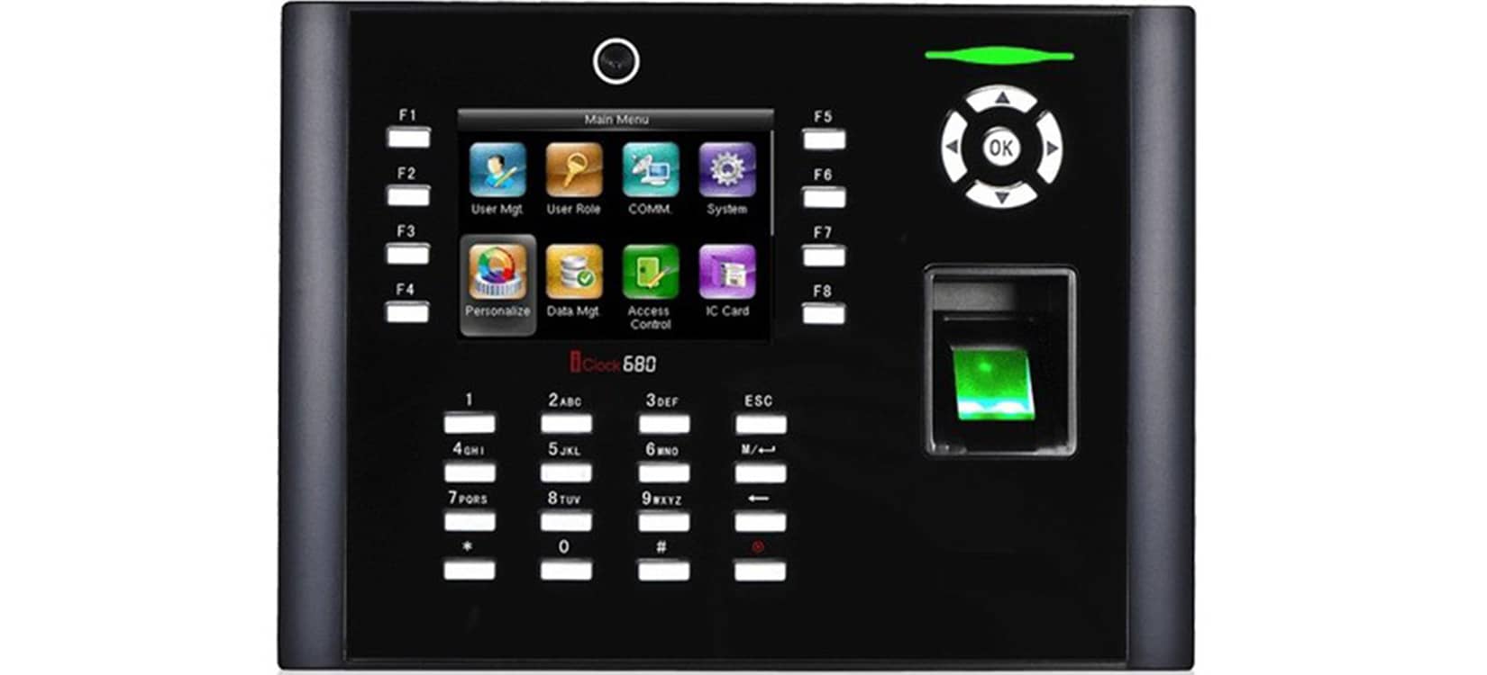 Máy chấm công vân tay Ronald Jack ICLOCK 680_1