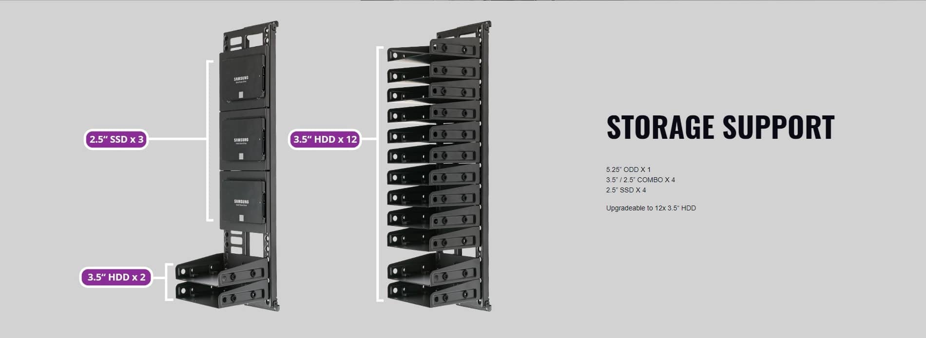 Case Cooler Master Cosmos C700P Black Edition (Mid Tower/Màu Đen) giới thiệu 14