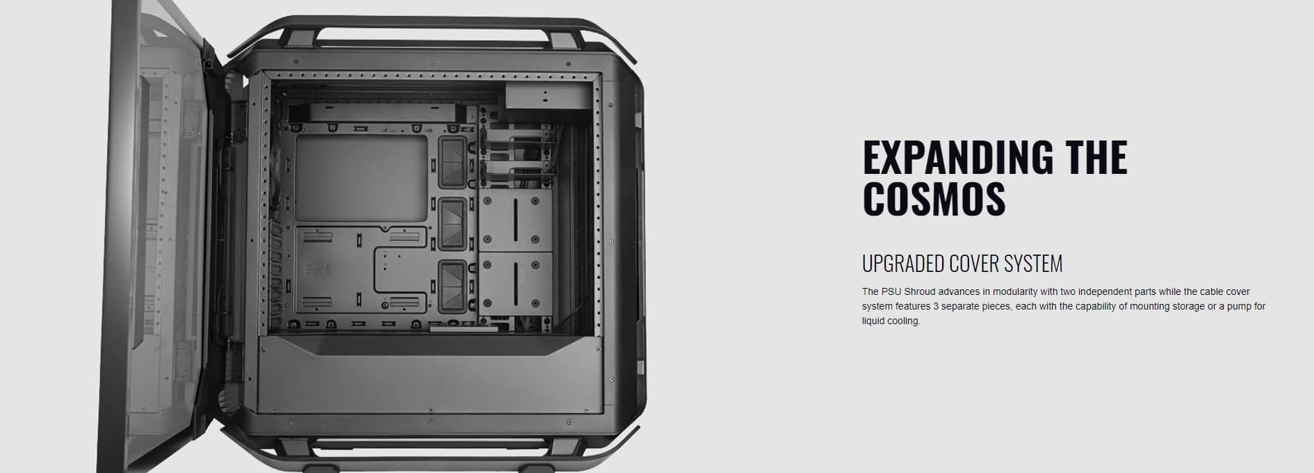 Case Cooler Master Cosmos C700P Black Edition (Mid Tower/Màu Đen) giới thiệu 5