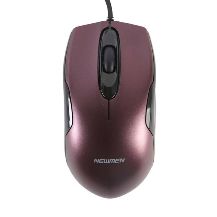 Chuột Newmen M266 USB Black có thiết kế gọn gàng, tinh tế