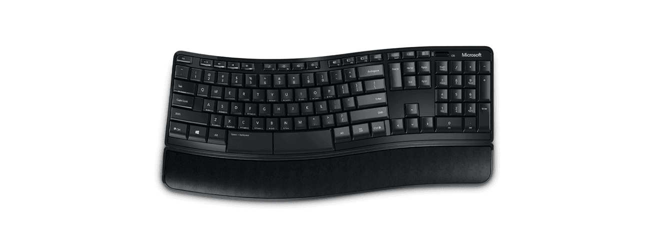 Bộ Bàn phím Chuột Microsoft Sculpt Comfort Desktop - L3V-00027 có thiết kế thoải mái