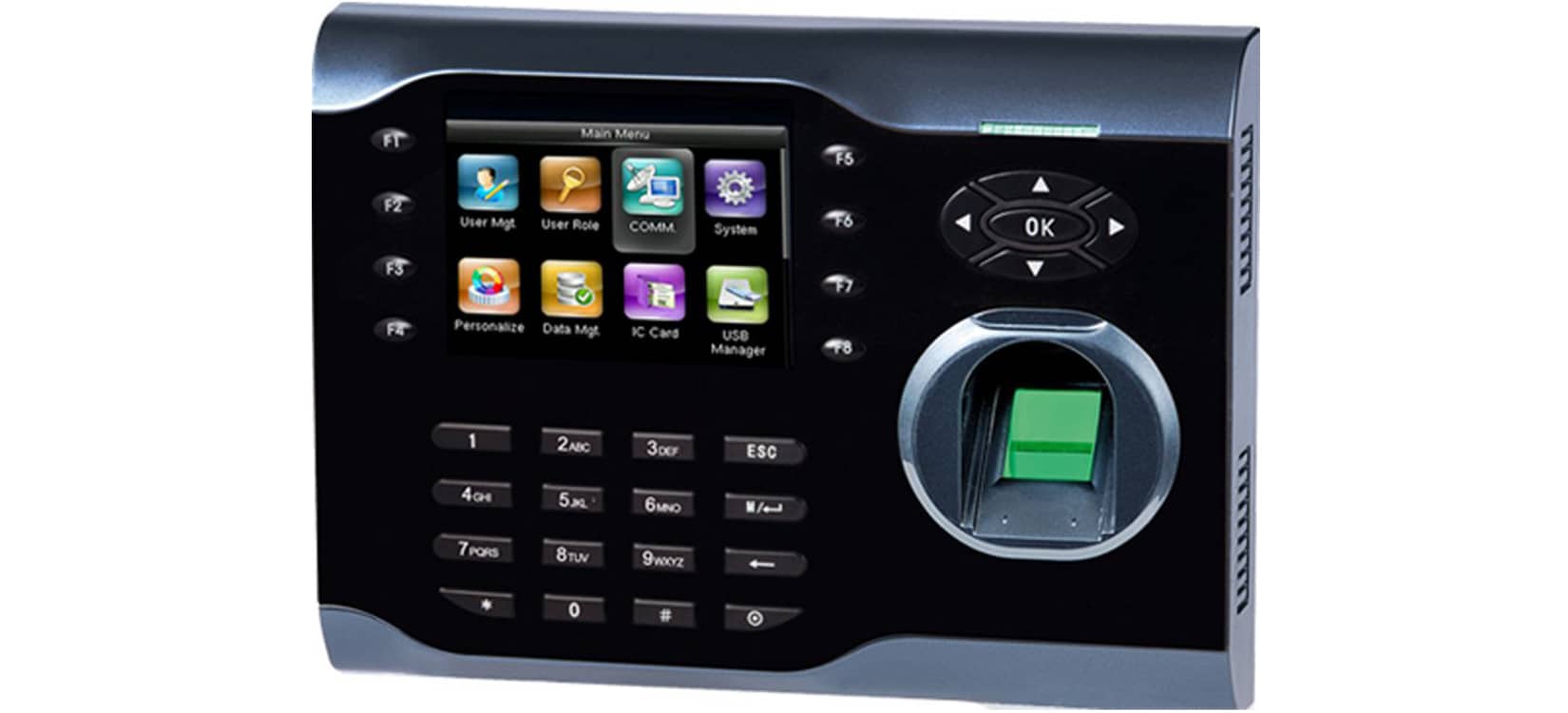 Máy chấm công vân tay Kobio 101TA ( kết hợp kiểm soát cửa )_1