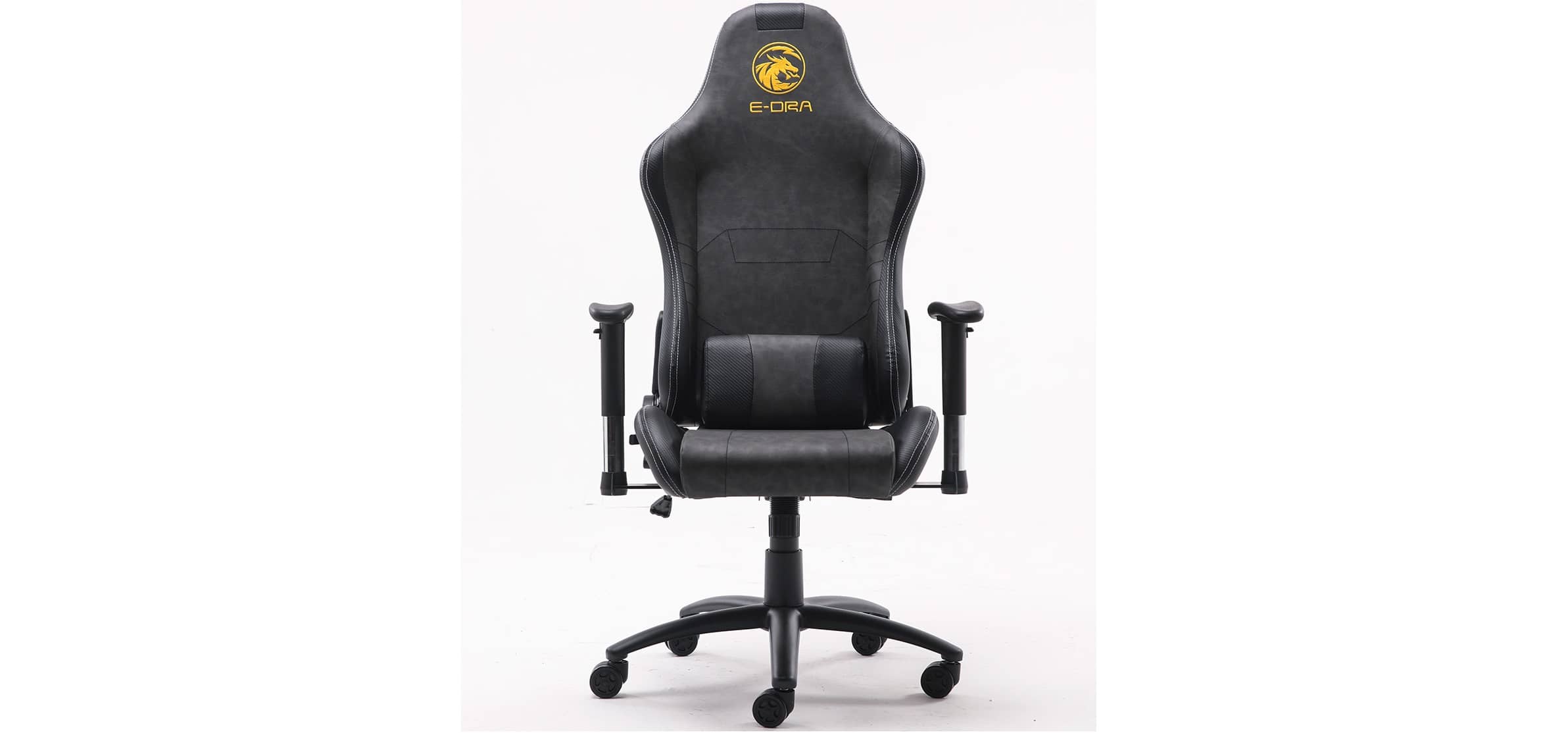 Ghế Gamer E-Dra Midtnight Gaming Chair Black/Gray (EGB025) trang bị da PU với độ bền cao