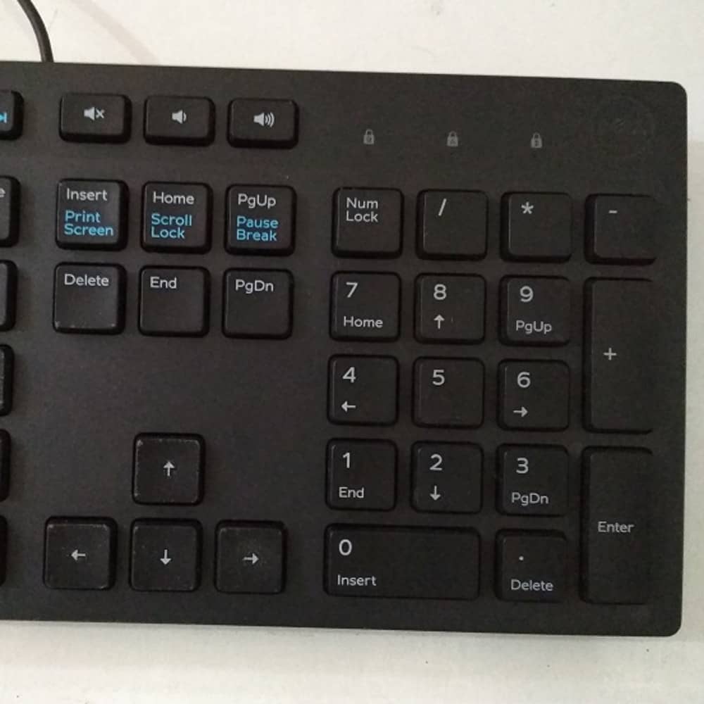 Bàn phím Dell KB216B (USB/Có dây/Đen) phổ biến với các loại máy tính hiện nay