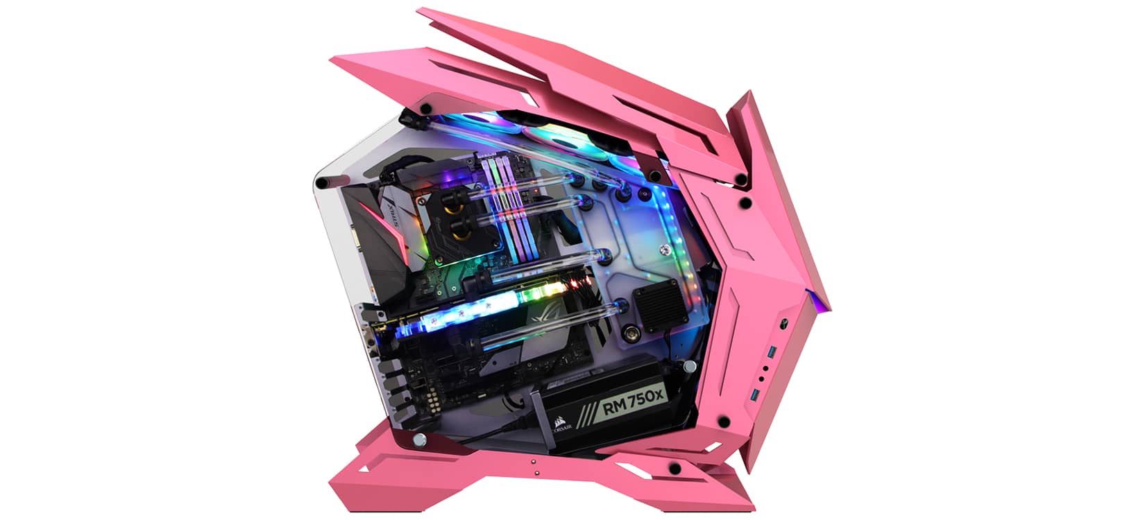 Case Jonsbo MOD3 Pink (Mid Tower/Màu Hồng) giới thiệu 4