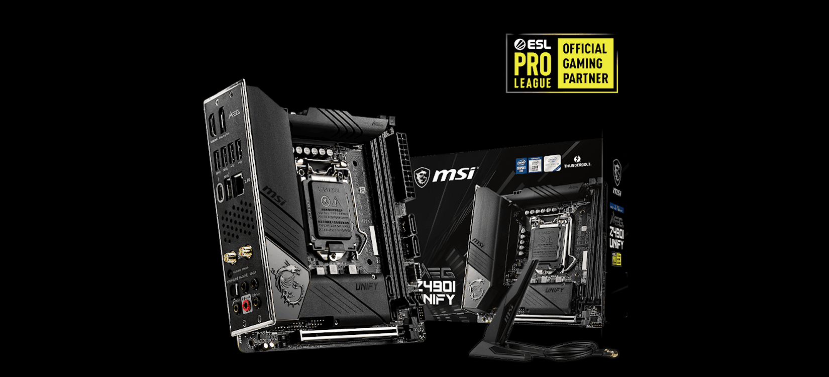 Mainboard MSI MEG Z490i UNIFY (Intel Z490, Socket 1200, mini ITX, 2 khe RAM DDR4)