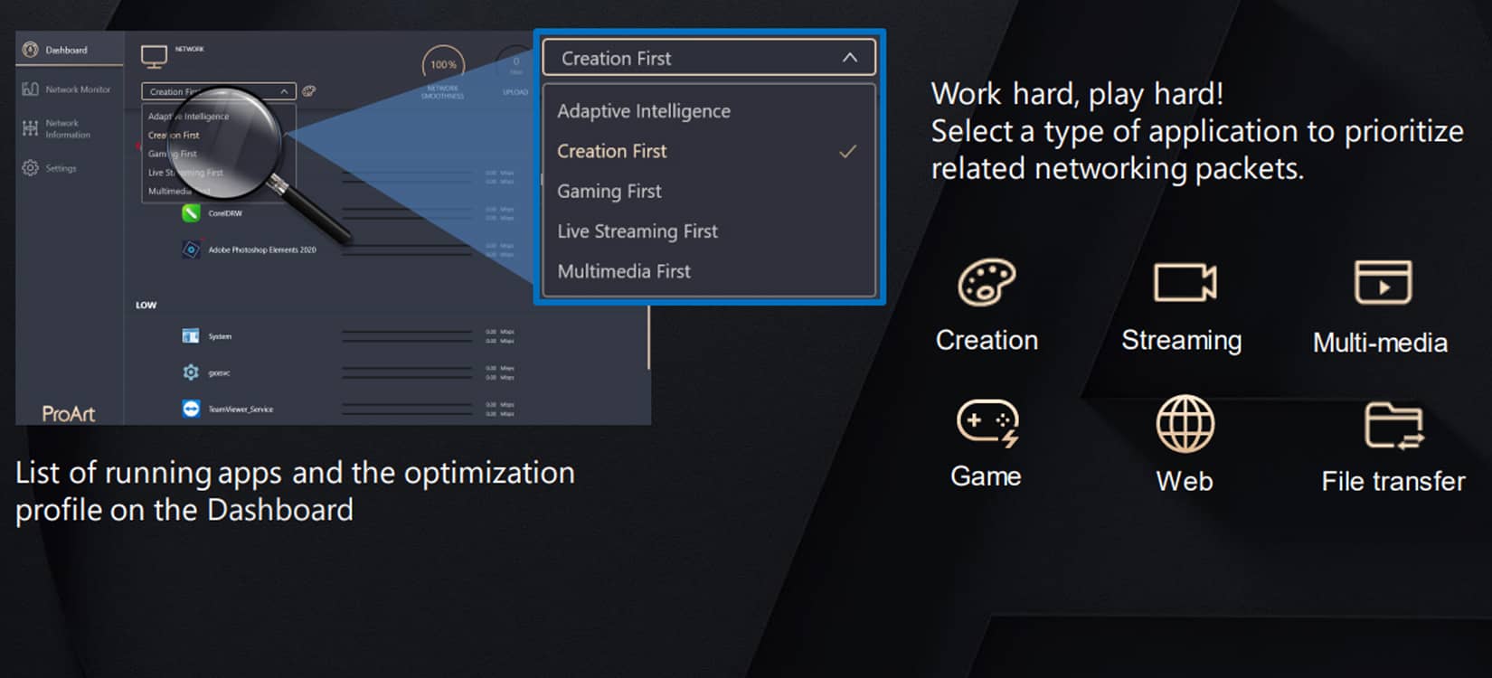 Mainboard ASUS ProArt Z490-CREATOR 10G (Intel Z490, Socket 1200, ATX, 4 khe RAM DDR4)