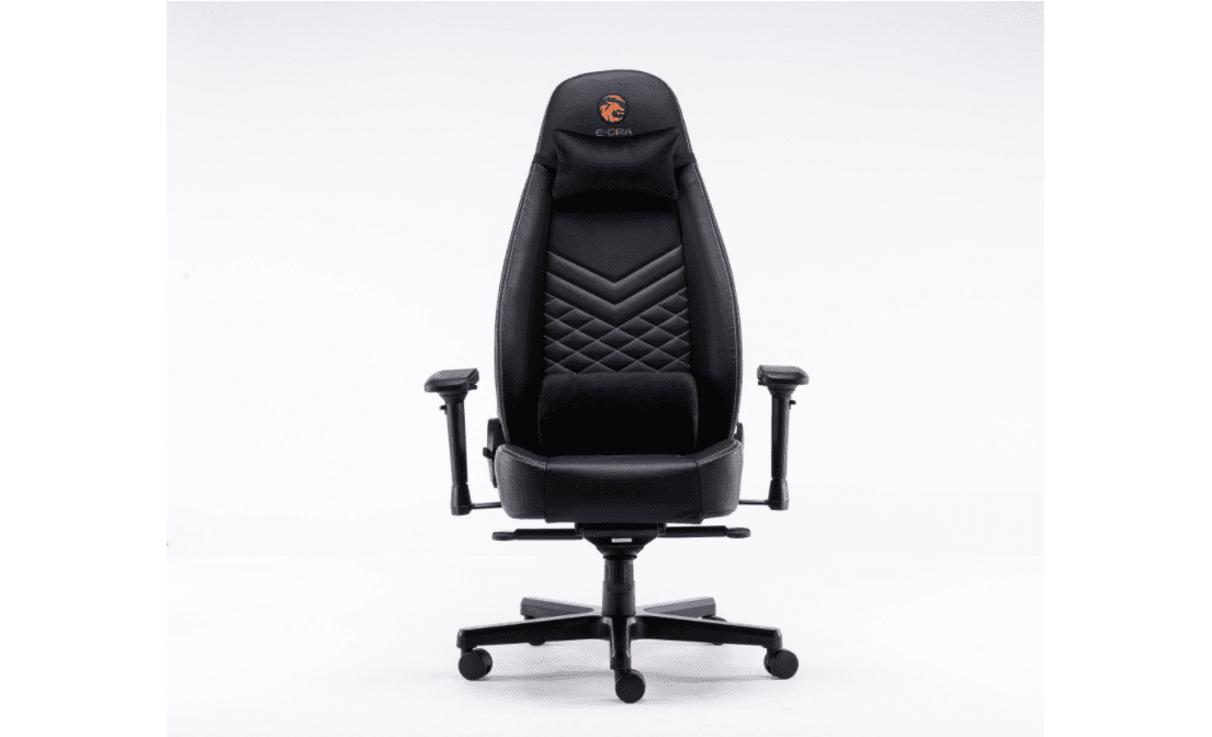 Ghế gaming Bigboss EGC2021 Lux màu đen - E-Dra sử dụng da bò thật