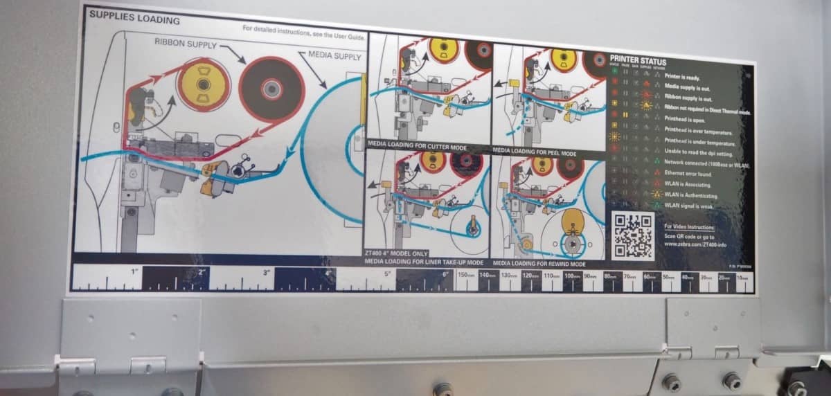 Máy in tem nhãn mã vạch Zebra ZT420 300dpi