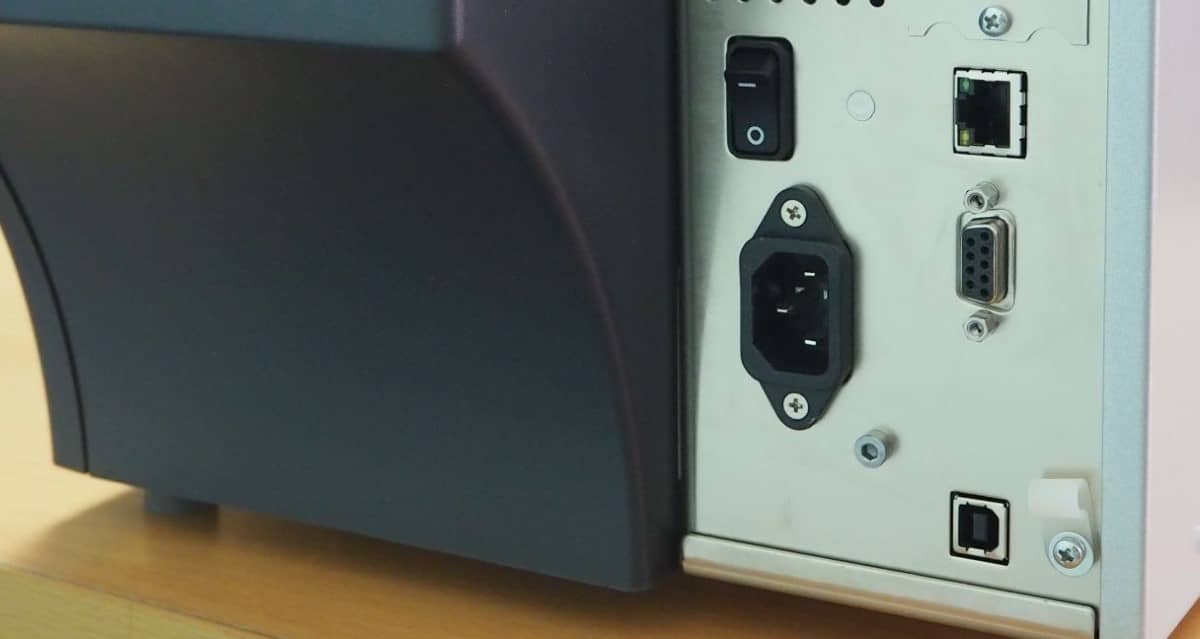 Cổng kết nối Máy in tem nhãn mã vạch Zebra ZT420 300dpi