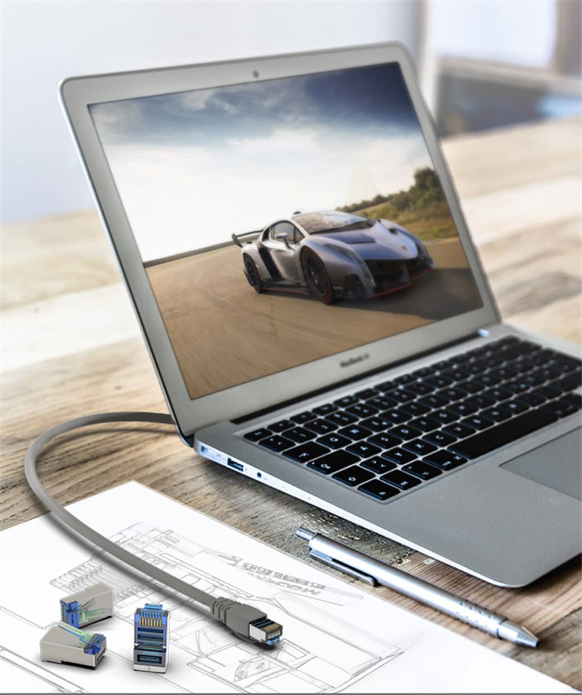 Hạt mạng RJ45 Cat6 AMPCOM 30U