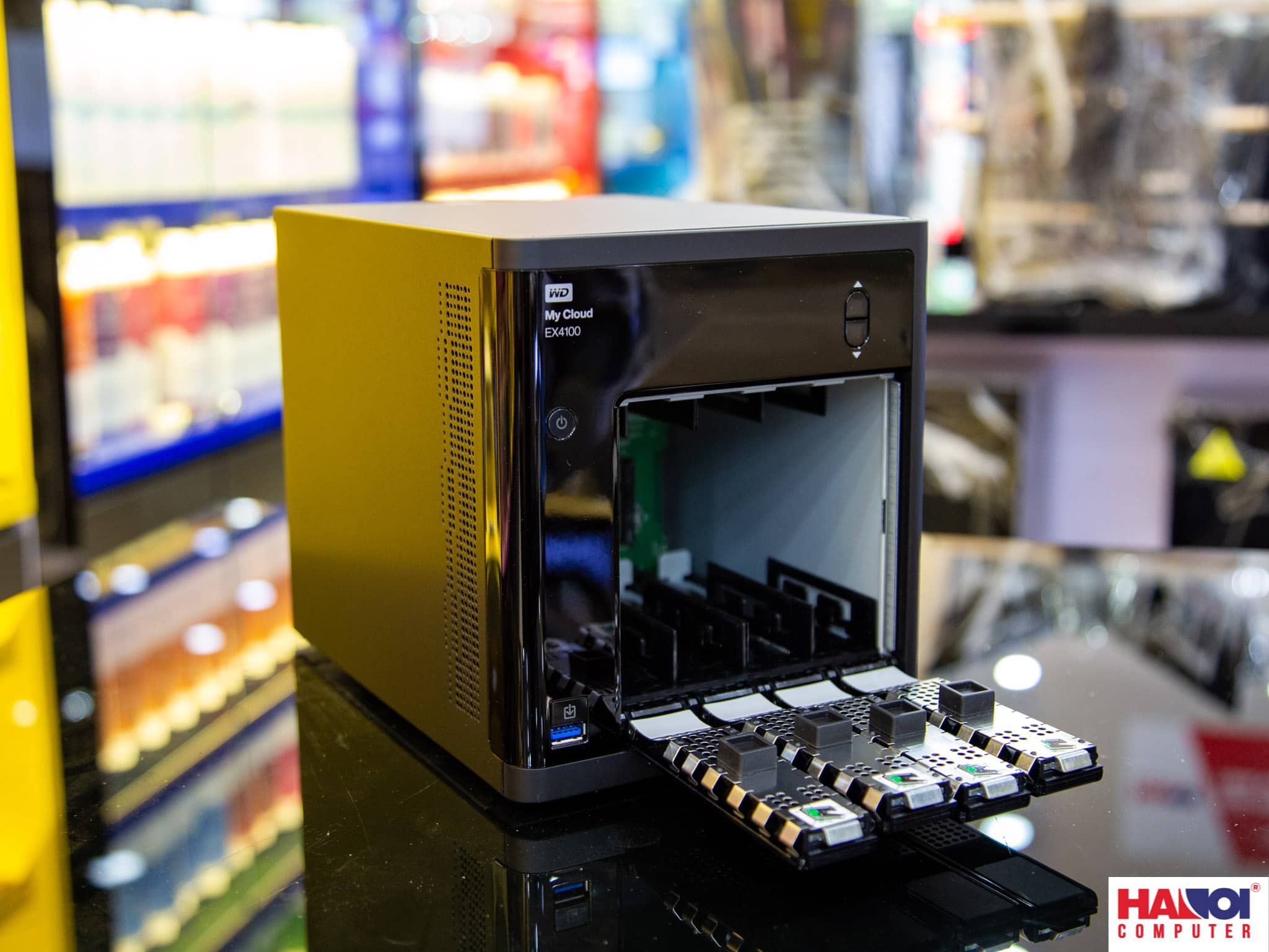 Ổ lưu trữ mạng Nas WD My Cloud PR4100 0TB WDBNFA0000NBK-SESN