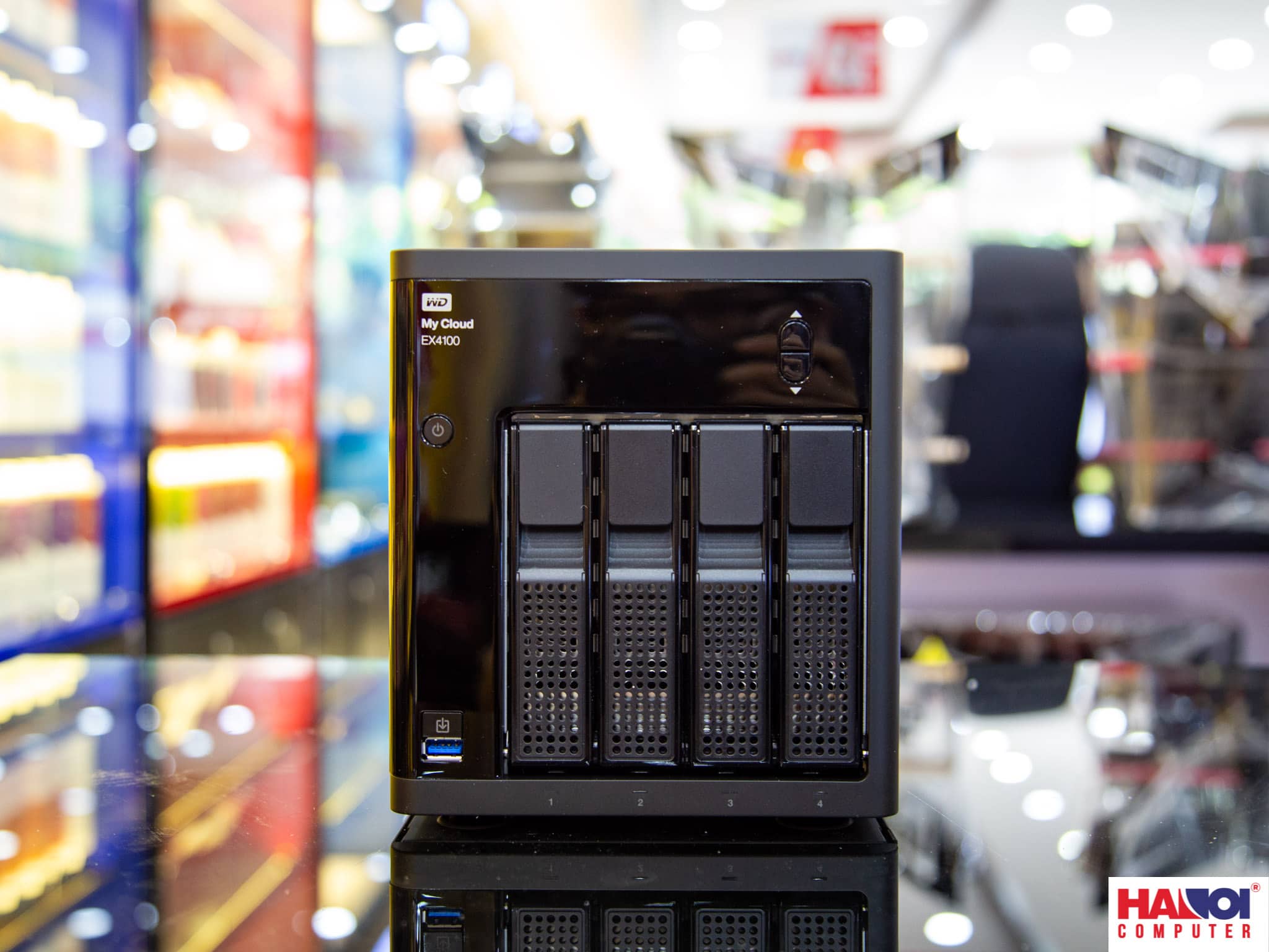 Ổ lưu trữ mạng Nas WD My Cloud PR4100 0TB WDBNFA0000NBK-SESN