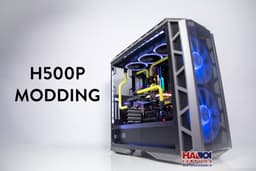 Trọn bộ tản nhiệt nước PC CoolerMaster H500P HT-40 GUN METAL (Lắp ráp theo yêu cầu)