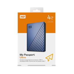 Ổ Cứng Di Động WD My PassPort Ultra Blue 4TB màu xanh 2.5 inch WDBFTM0040BBL-WESN