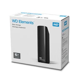Ổ Cứng Di Động WD Element 6TB 3.5 inch USB 3.0 (để bàn) (WDBBKG0060HBK-SESN)