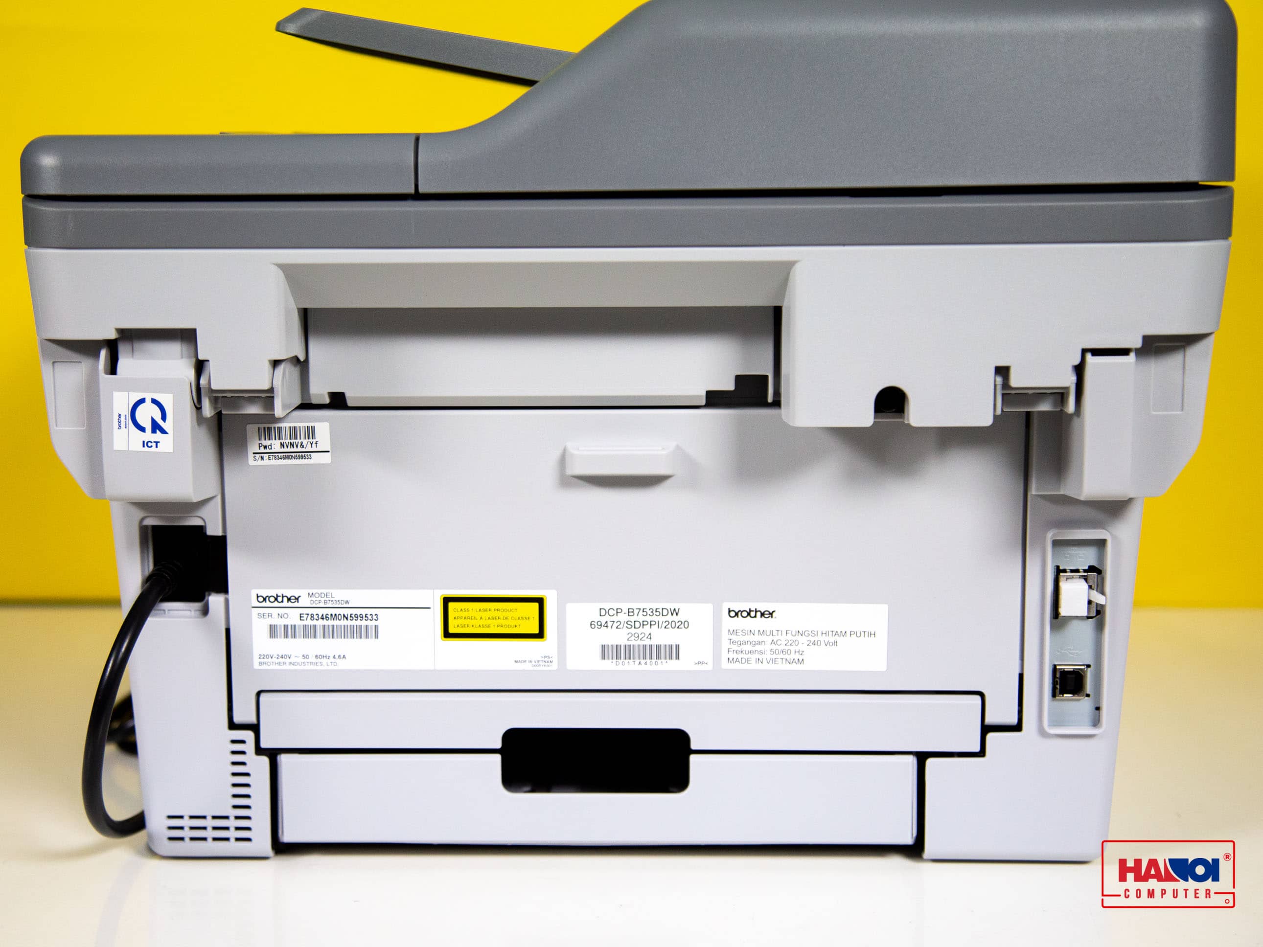 kết nối Máy in đa chức năng Brother DCP-B7535DW